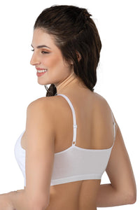 BEYAZ DesBerries 1423 Modal Cotton Kaplı Büstiyer