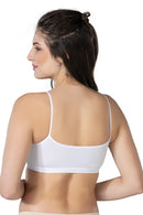 BEYAZ DesBerries 1425 Modal Cotton Pedli Büstiyer