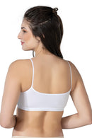 BEYAZ DesBerries 1425 Modal Cotton Pedli Büstiyer