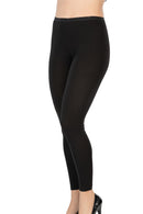 SİYAH DesBerries 1432 Modal Cotton Uzun Tayt