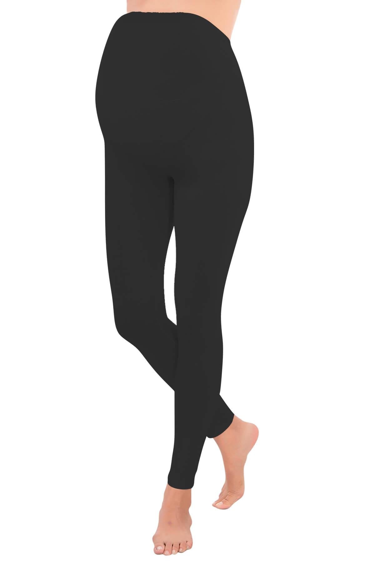 SİYAH DesBerries 1433 Modal Cotton Hamile Tayt