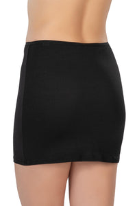 SİYAH DesBerries 1437 Modal Cotton Mini Jupon