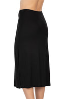 SİYAH DesBerries 1439 Modal Cotton Uzun Jupon