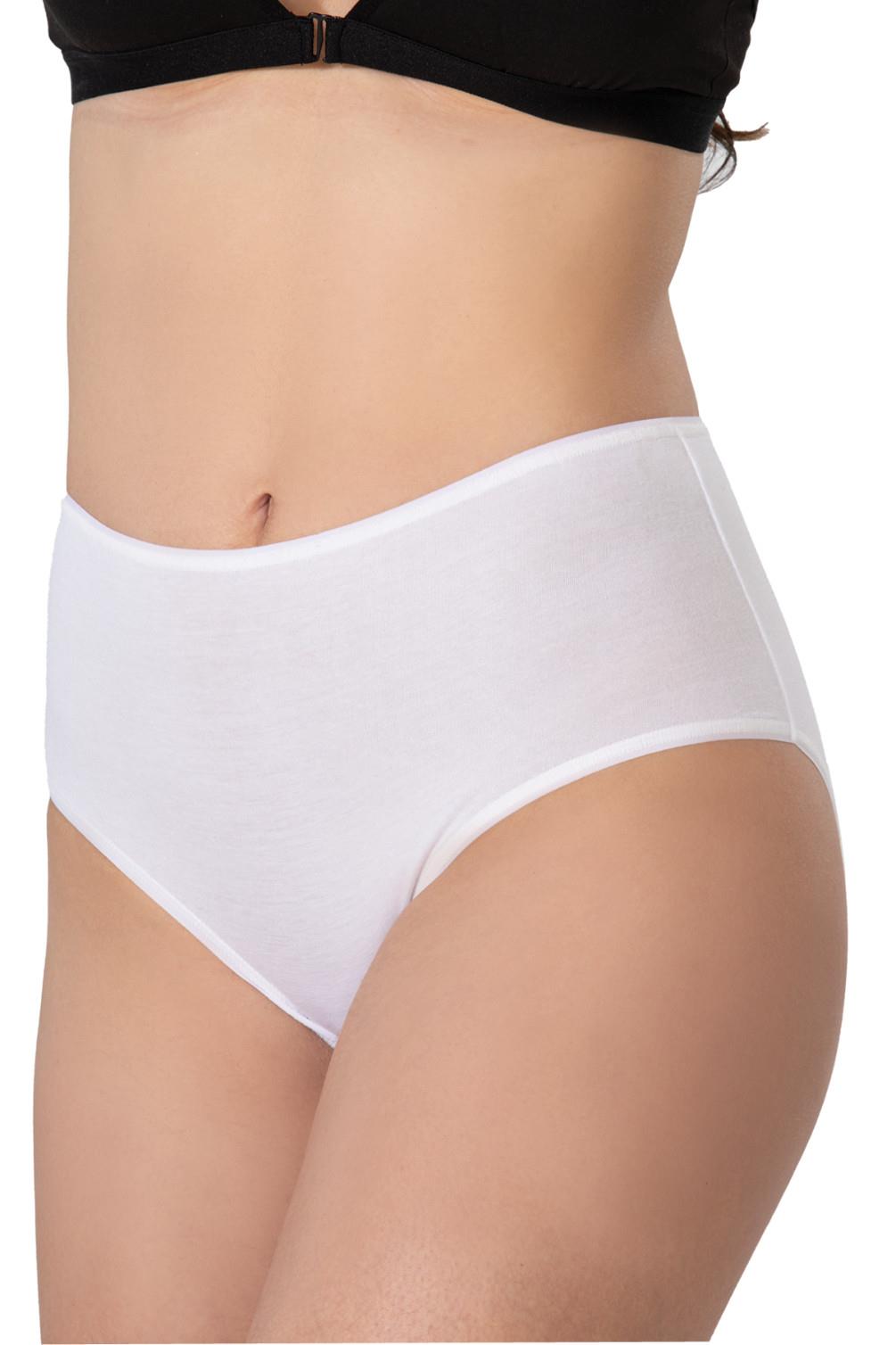 BEYAZ DesBerries 1442 Modal Coton Yüksekbel Külot