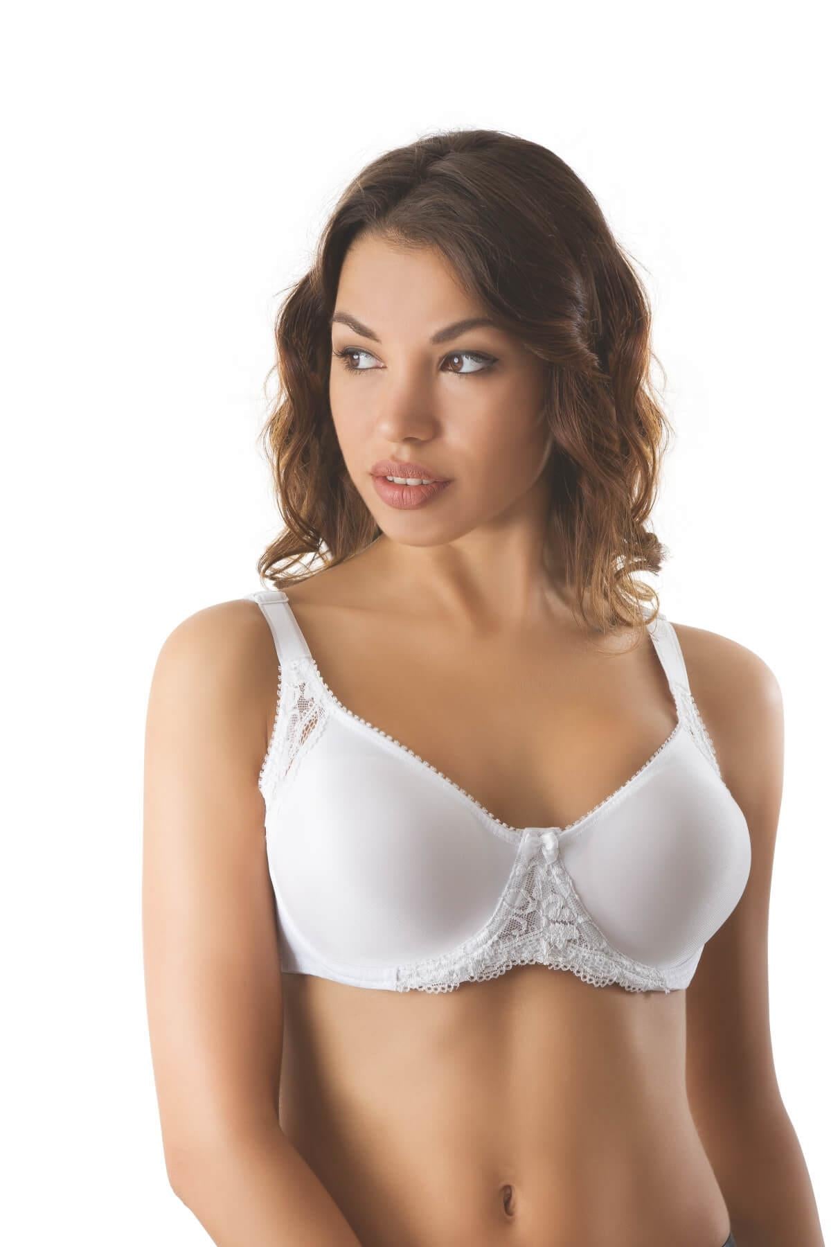 BEYAZ DesBerries 164 C Balenli Dantelli Sütyen