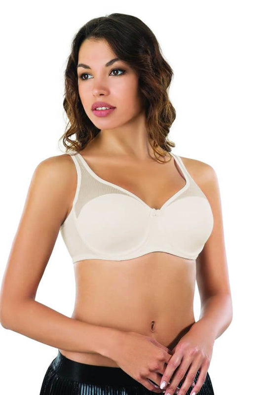 AÇIK TEN DesBerries 167D Pedli Tül Toparlayıcı Sütyen