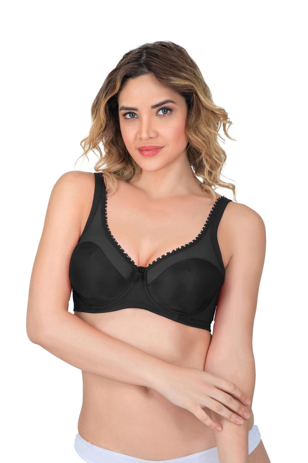 SİYAH DesBerries 169 B Basic Balenli Toparlayıcı Sütyen