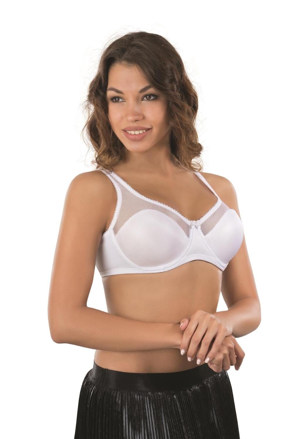BEYAZ DesBerries 169 C Basic Balenli Toparlayıcı Sütyen