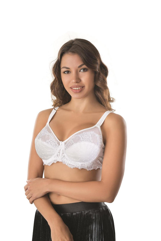 BEYAZ DesBerries 170 B Balenli Brode Toparlayıcı Sütyen