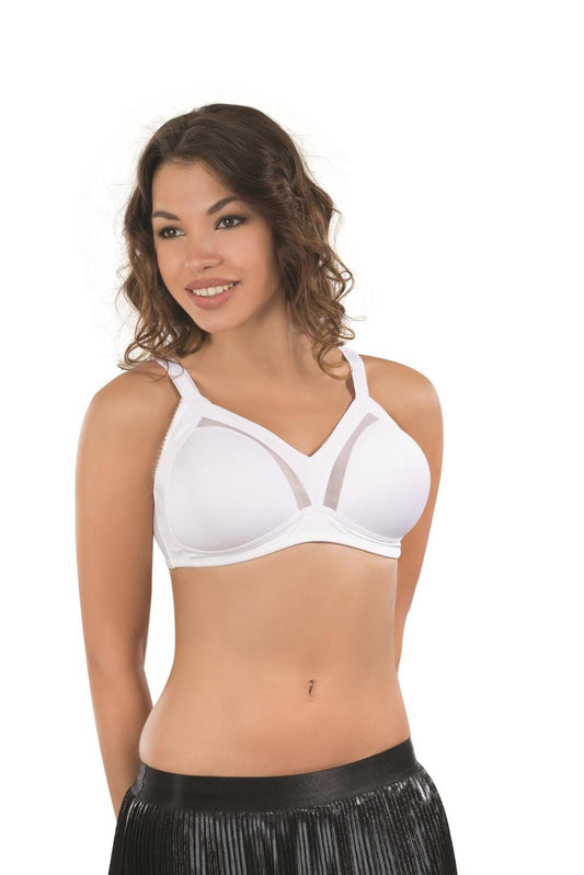 BEYAZ DesBerries 171 B Basic Toparlayıcı Sütyen