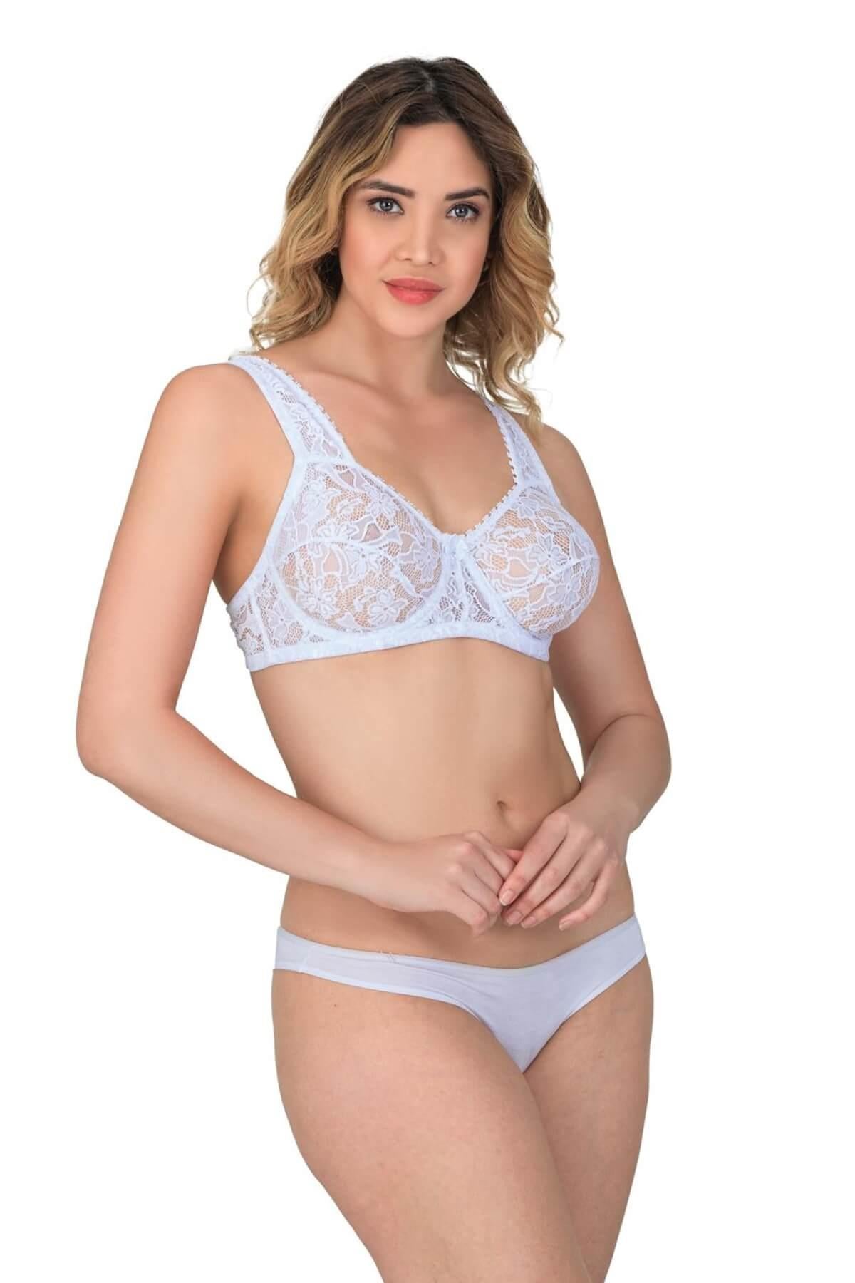 EKRU DesBerries 178 B Balenli Dantelli Sütyen