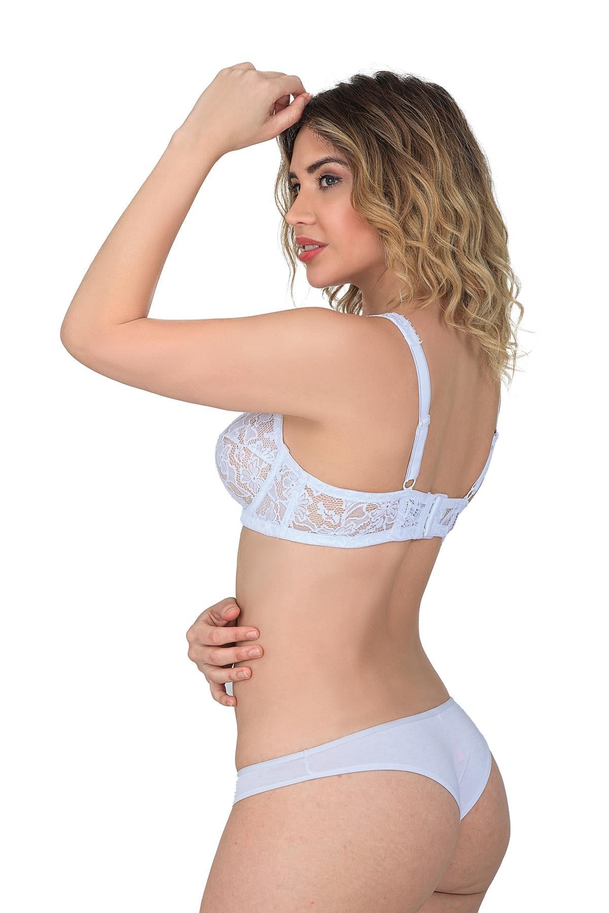 EKRU DesBerries 178 B Balenli Dantelli Sütyen