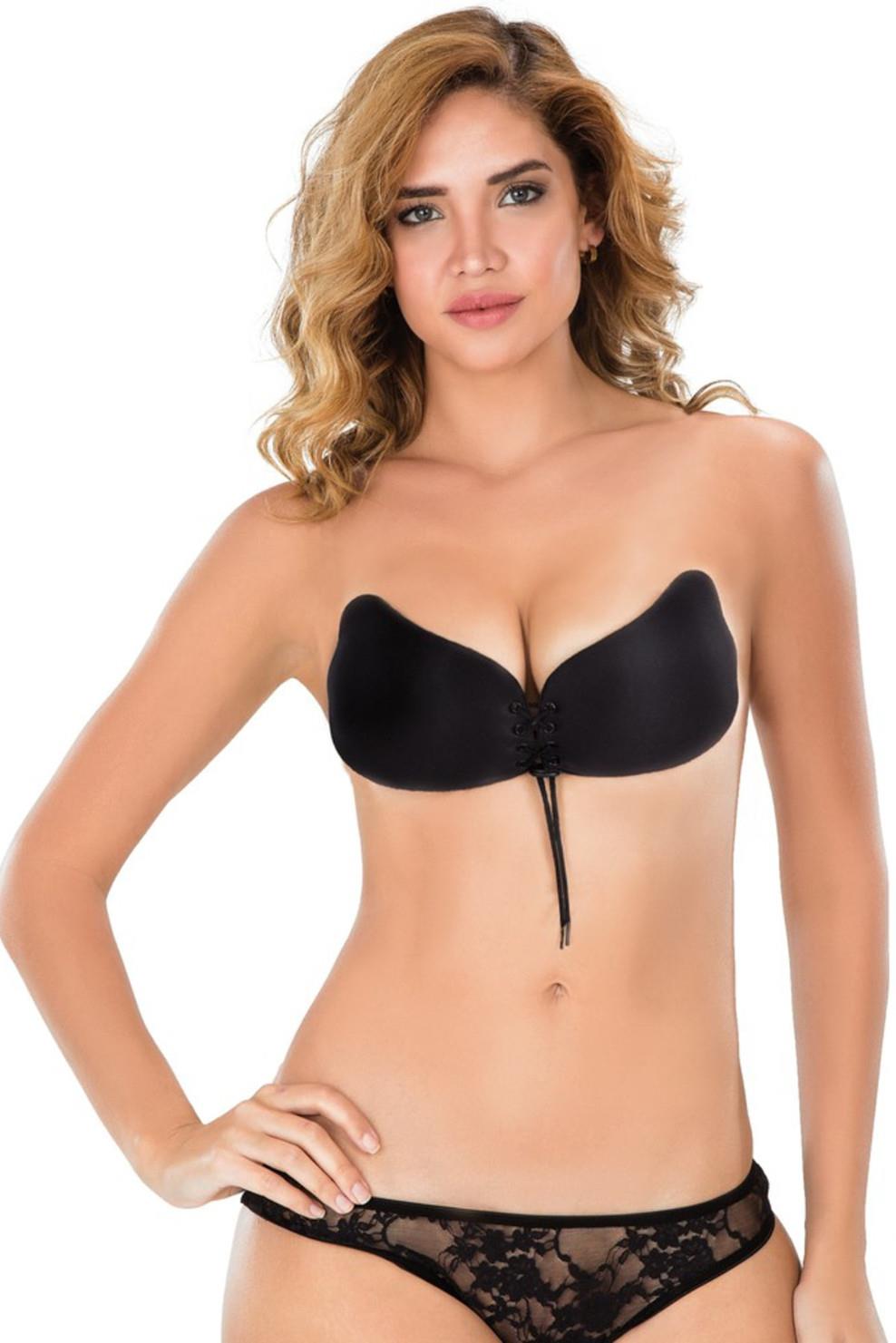 SİYAH DesBerries 180 Yapışkanlı Sütyen