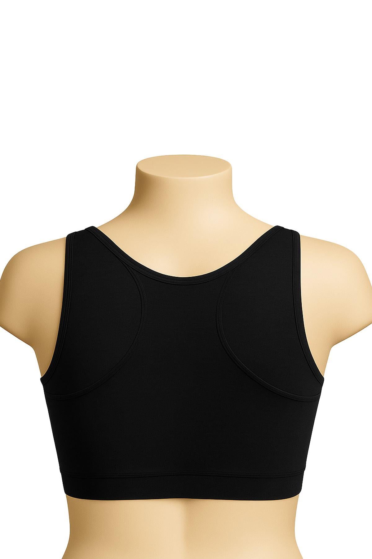 SİYAH DesBerries 1816 6'Lı Pedli Kalın Askılı Alıştırma Sütyeni