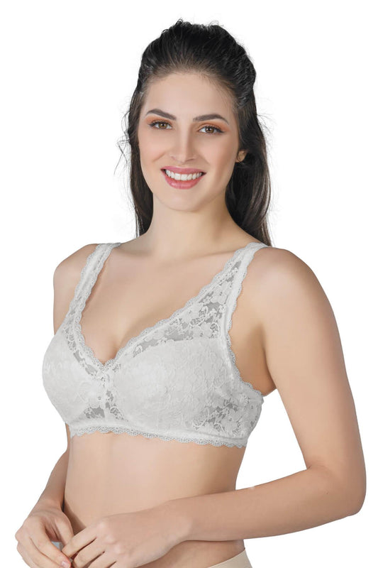 EKRU DesBerries 188 C Pedli Dantelli Telli Toparlayıcı Sütyen