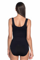 SİYAH DesBerries 1924 Soft Kalın Askıllı Çıtçıtlı Body