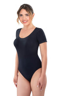 SİYAH DesBerries 1926 Soft Yarım Kollu Body