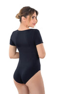 SİYAH DesBerries 1926 Soft Yarım Kollu Body