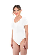 BEYAZ DesBerries 1926 Soft Yarım Kollu Body