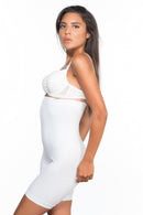 BEYAZ DesBerries 2007 Yüksek Bel Paçalı Korse