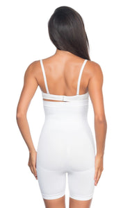 BEYAZ DesBerries 2007 Yüksek Bel Paçalı Korse
