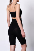 SİYAH DesBerries 2015 Yüksek Bel Double Uzun Paçalı Korse