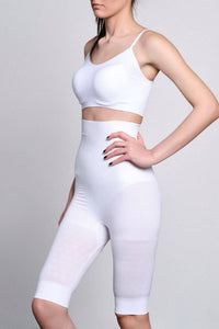 BEYAZ DesBerries 2015 Yüksek Bel Double Uzun Paçalı Korse