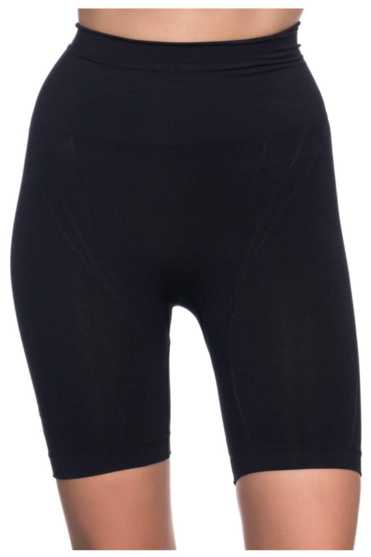 SİYAH 2017 Düşük Bel Double Pantalon Korse