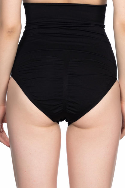 SİYAH DesBerries 2019 Double Yüksek Bel Çıtçıtlı Slip Korse