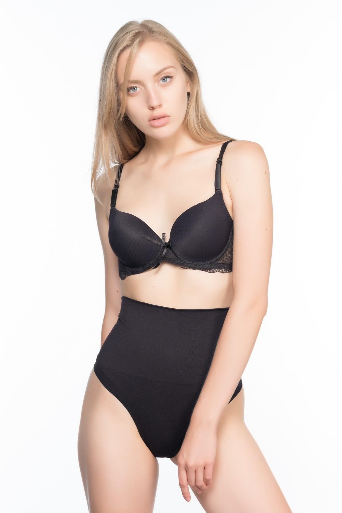SİYAH 2020 Double String Korse