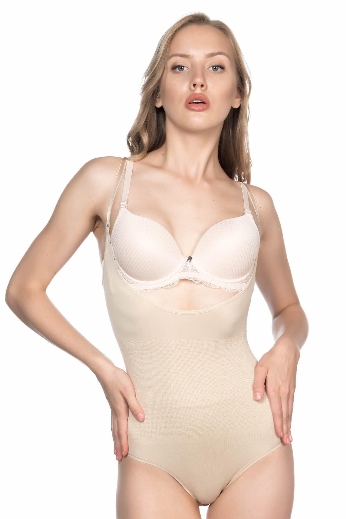 TEN 2023 Göğsü Açık Body Korse