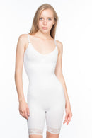 BEYAZ DesBerries 2031 Paçalı Dantelli Boy Korse