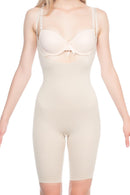 TEN DesBerries 2038 Popo ve Göğsü Açık Paçalı Boy Korse