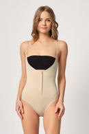 TEN DesBerries 2043 Göğsü Açık Agraflı Body Korse