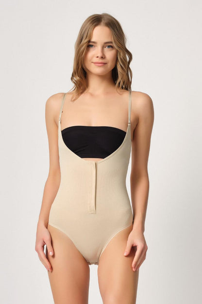 TEN DesBerries 2043 Göğsü Açık Agraflı Body Korse