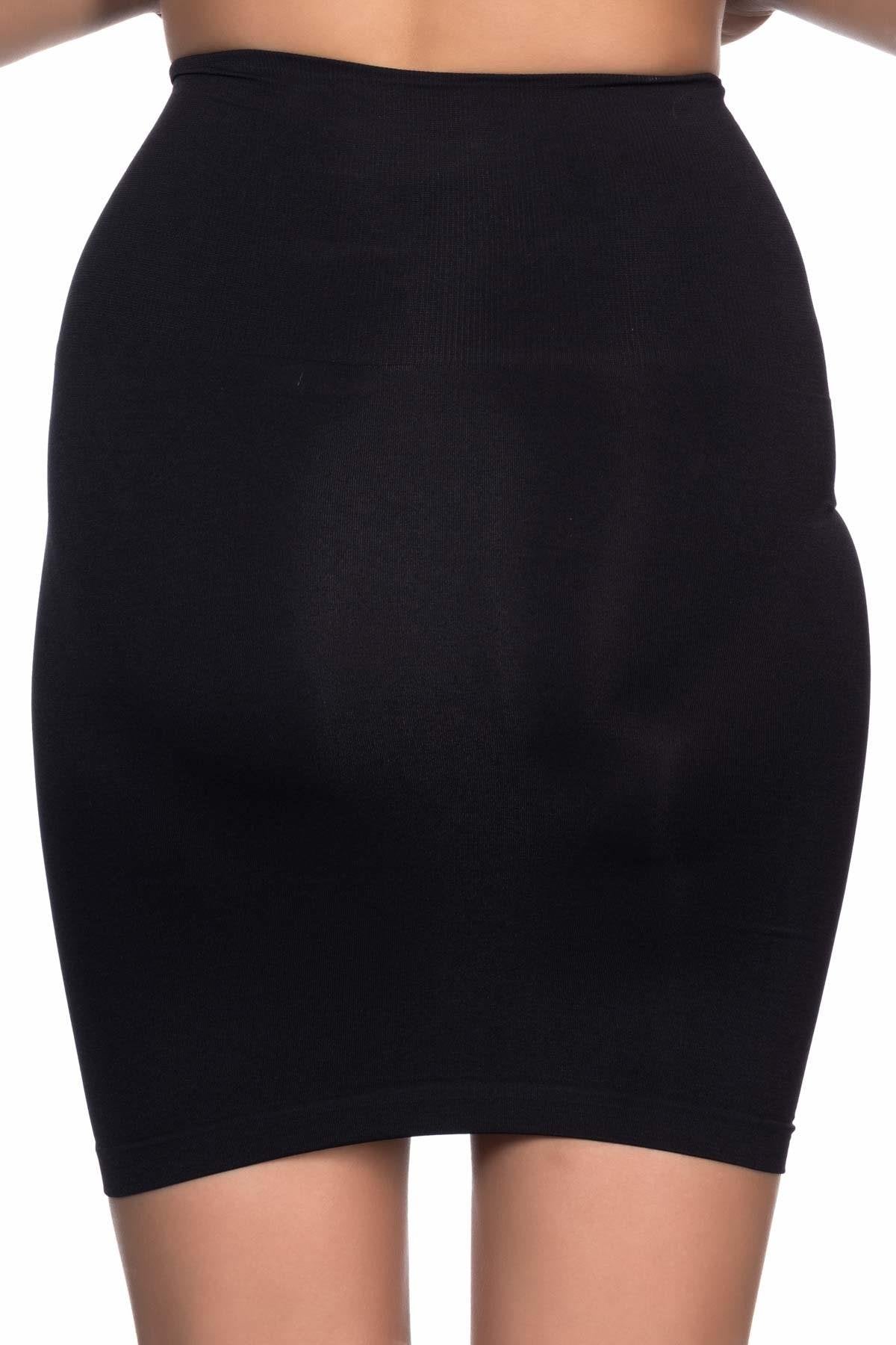 SİYAH DesBerries 2050 Külotlu Jüpon Korse