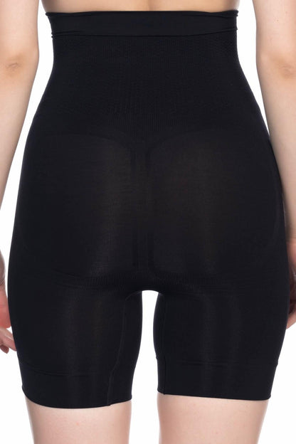 SİYAH DesBerries 2056 Yüksek Bel Masajlı Uzun Paça Korse