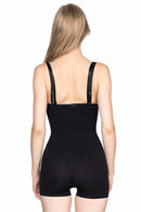 SİYAH DesBerries 2058 Göğsü Açık Kısa Paça Boy Korse