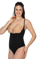 SİYAH DesBerries 2076 Göğüsü Açık String Body Korse