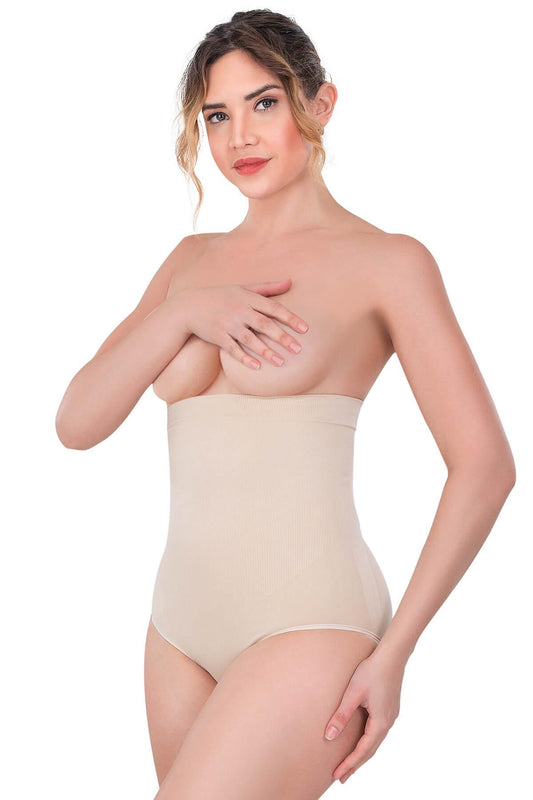 TEN DesBerries 2080 Yüksek Bel Çıtçıtlı Slip Korse