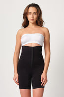 SİYAH DesBerries 2087 Önden Agraflı Paçalı Korse