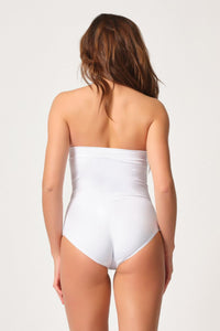 BEYAZ DesBerries 2088 Önden Agraflı Slip Korse