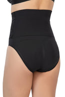 SİYAH DesBerries 2090 Önü Dantelli Yüksek Bel Slip Korse