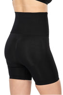 SİYAH DesBerries 2091 Önü Dantelli Yüksek Bel Boxer Korse