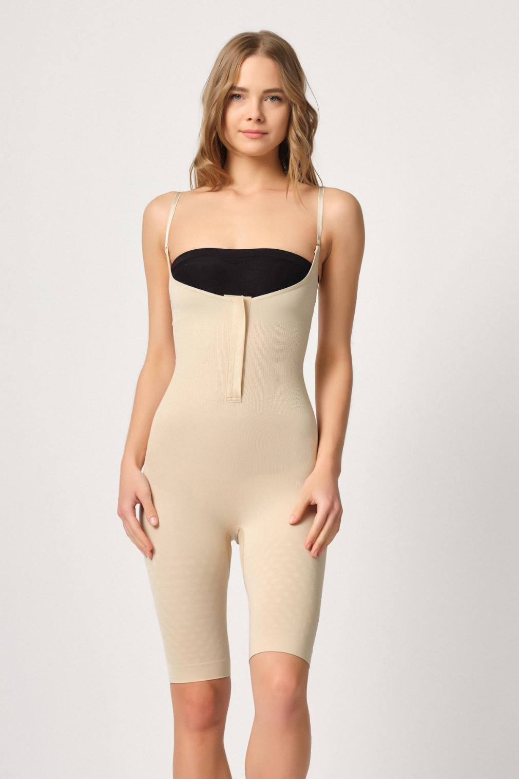 TEN DesBerries 2093 Ön Agraflı Göğsü Açık Paçalı Boy Korse