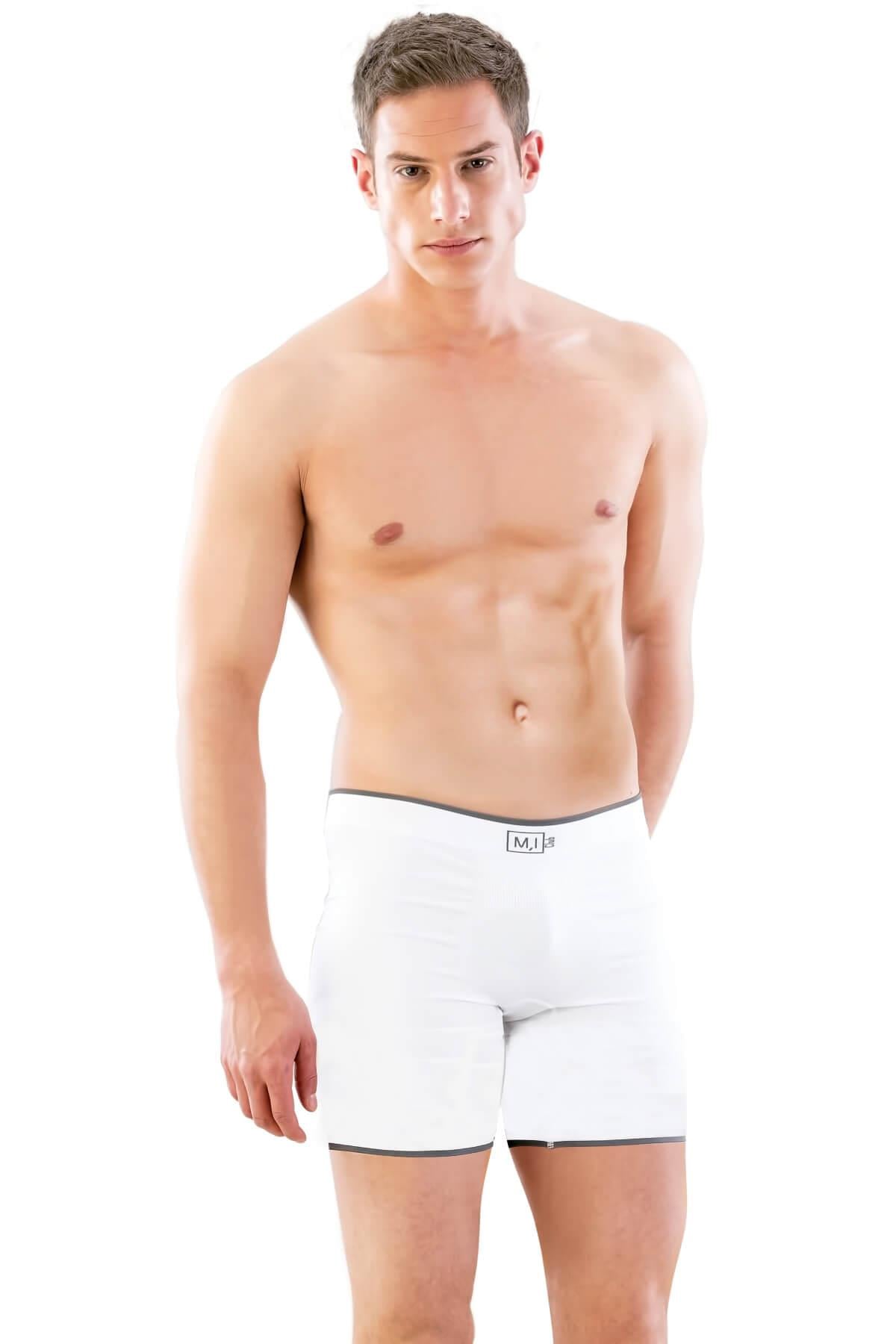 BEYAZ DesBerries 2108 Seamless uzun Erkek Boxer