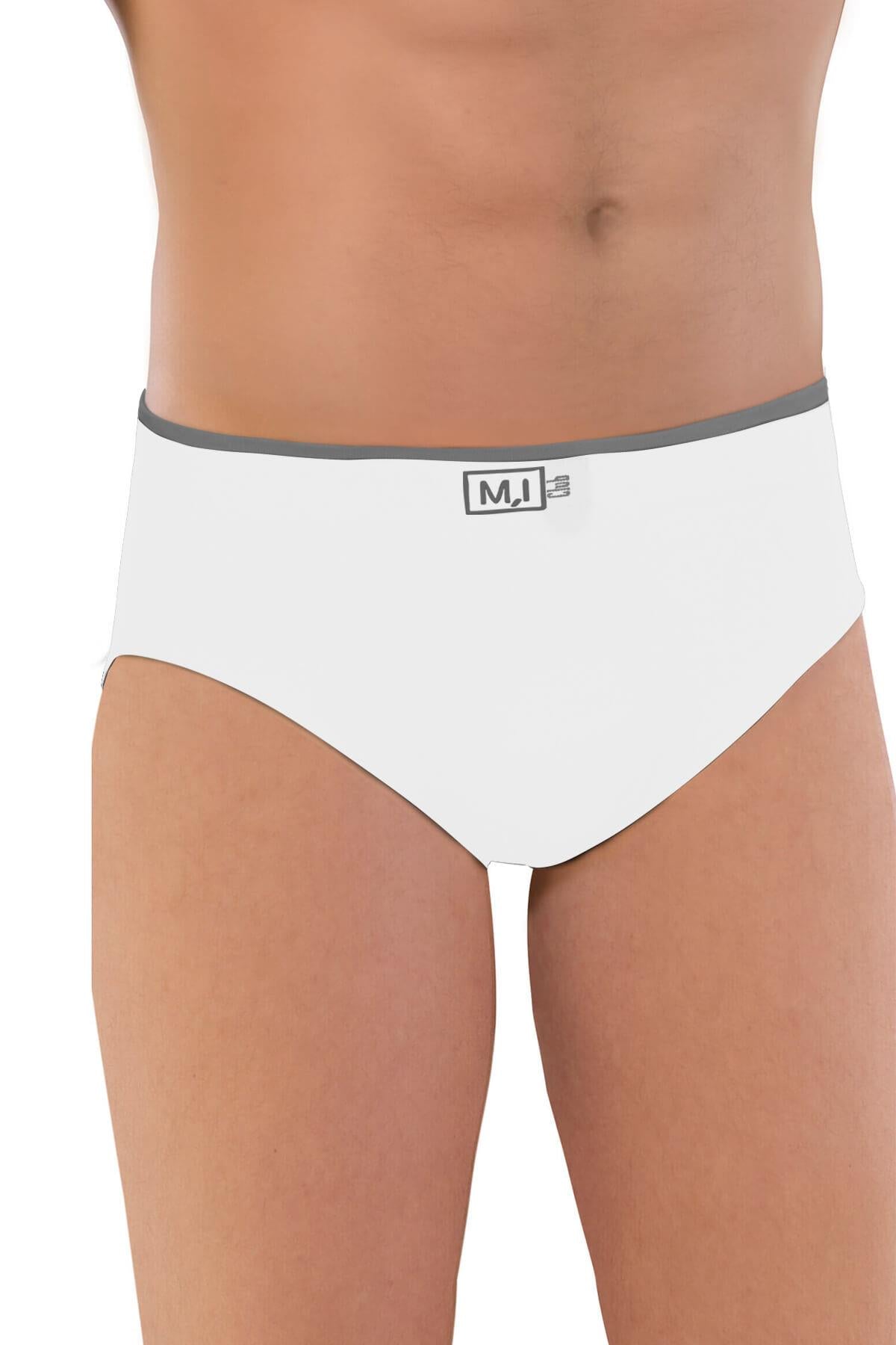 BEYAZ DesBerries 2109 Erkek Slip