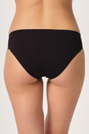 SİYAH DesBerries 2701 Lazer Düşük Bel Külot Korse