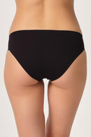 SİYAH DesBerries 2701 Lazer Düşük Bel Külot Korse