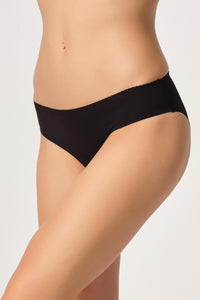 SİYAH DesBerries 2701 Lazer Düşük Bel Külot Korse